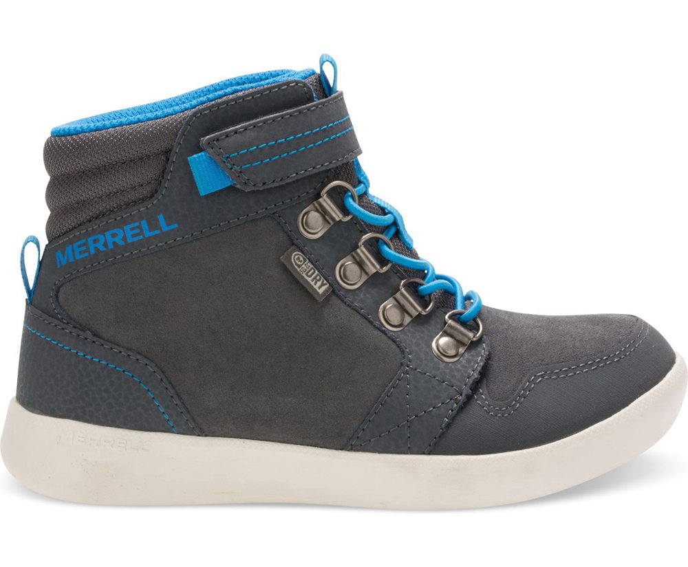 Botas Criança - Merrell Freewheel Mid - Cinzentas - YLF058327